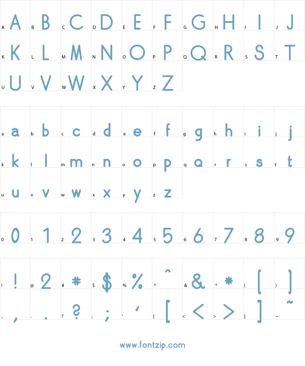 Skarpa Bold Font Character